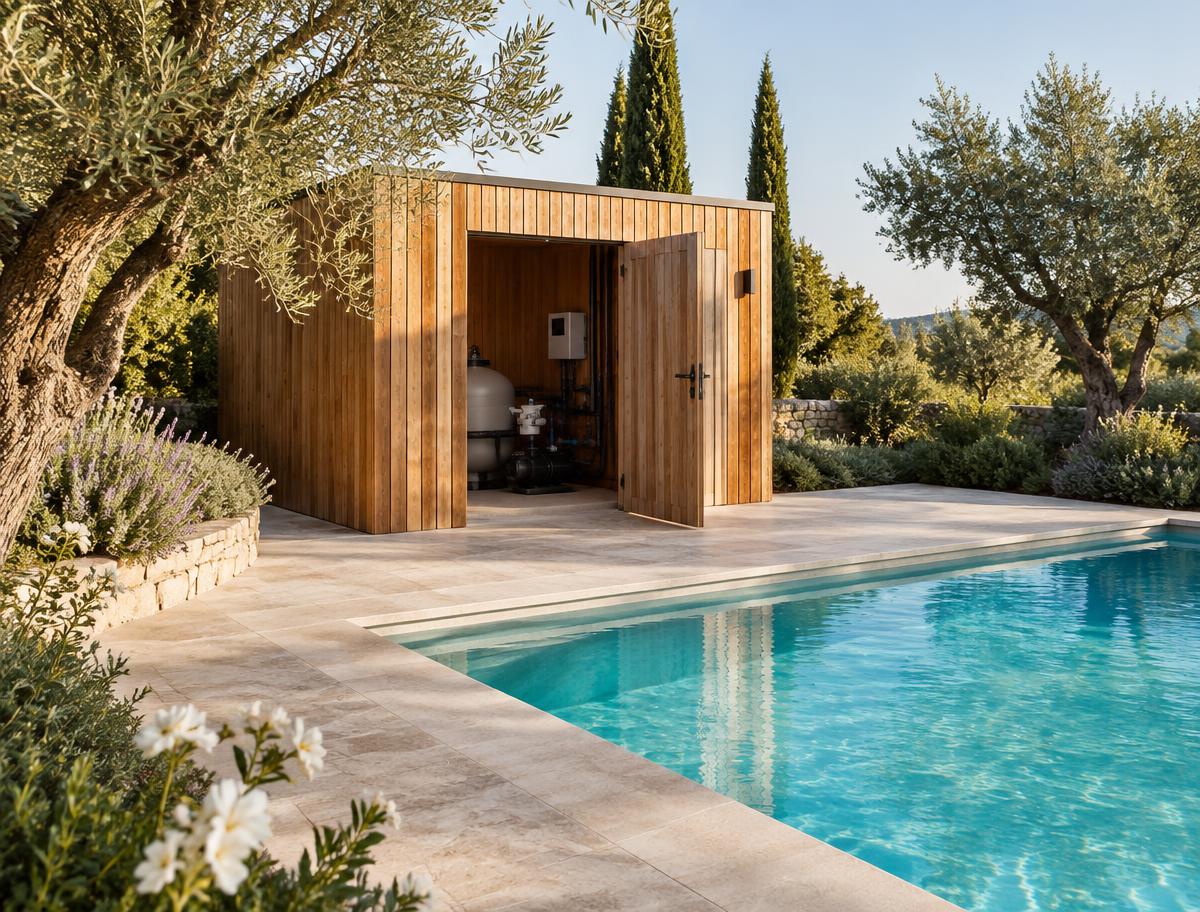 Illustration : Un chalet à la mesure du jardin