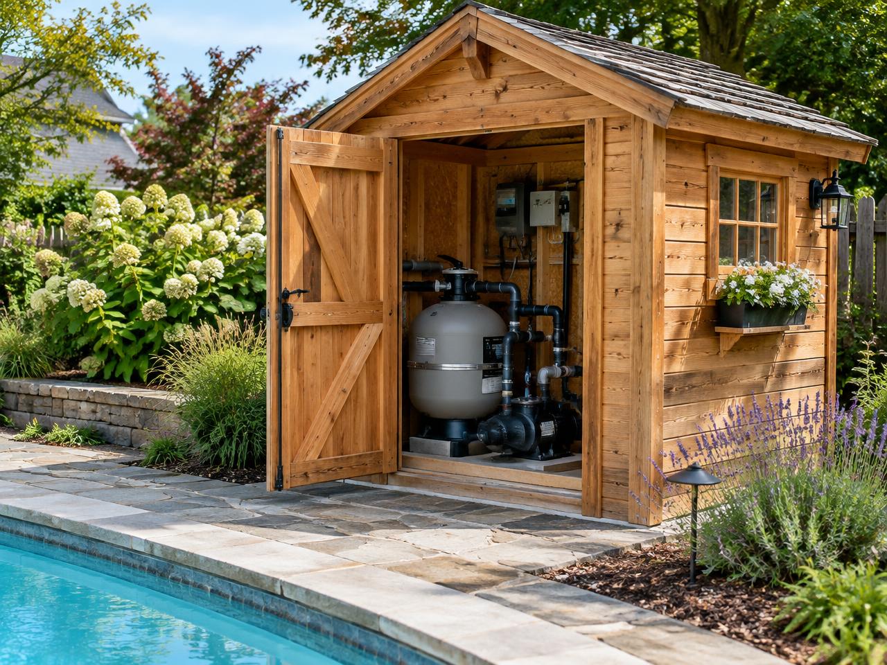 Illustration : La technique à l’abri